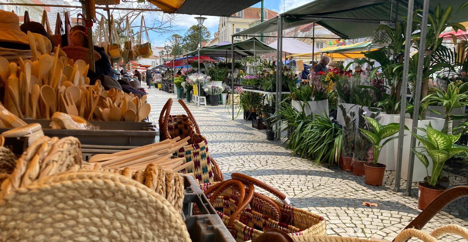 Praça da Fruta, paragem da Caldas da Rainha Food Tour